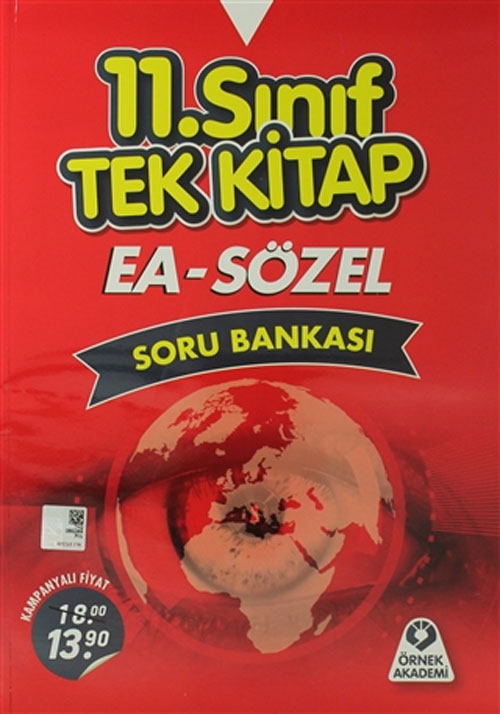 11. Sınıf Tek Kitap EA-Sözel Soru Bankası 11. Sınıf Tek Kitap EA-Sözel Soru Bankası