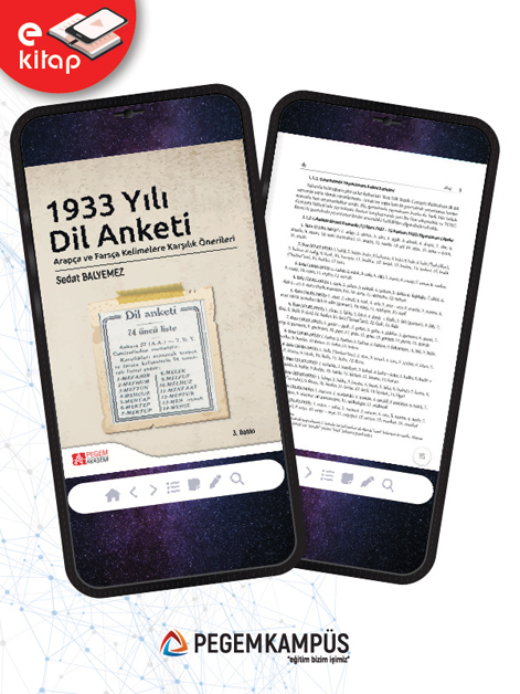 1933 Yılı Dil Anketi (e-kitap)