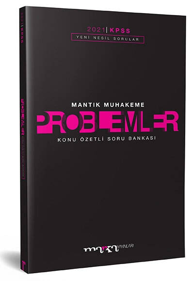 2021 KPSS Problemler Konu Özetli Yeni Nesil Soru Bankası
