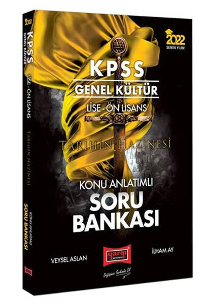 2022 KPSS Genel Kültür Lise Ön Lisans Tarihin Hazinesi Konu Anlatımlı Soru Bankası