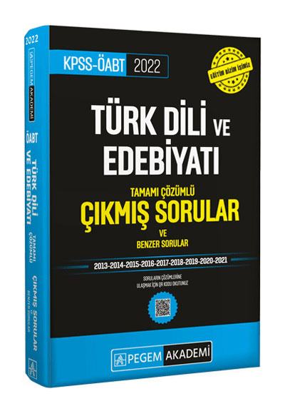 2022 KPSS ÖABT Türk Dili Ve Edebiyatı Çıkmış Sorular (Roman Boy)