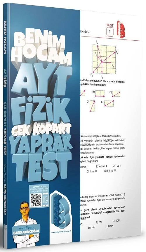 2023 AYT Fizik Çek Kopar Yaprak Test 2023 AYT Fizik Çek Kopar Yaprak Test