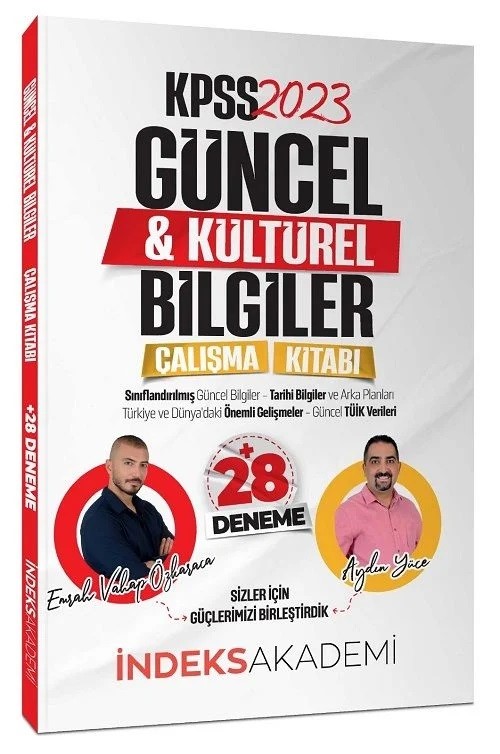 2023 KPSS Güncel ve Kültürel Bilgiler Çalışma Kitabı (28 Deneme İlaveli)