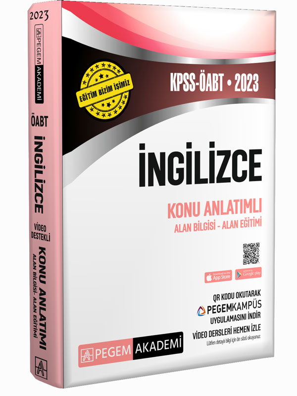 2023 KPSS ÖABT İngilizce Öğretmenliği Konu Anlatımlı 2023 KPSS ÖABT İngilizce Öğretmenliği Konu Anlatımlı