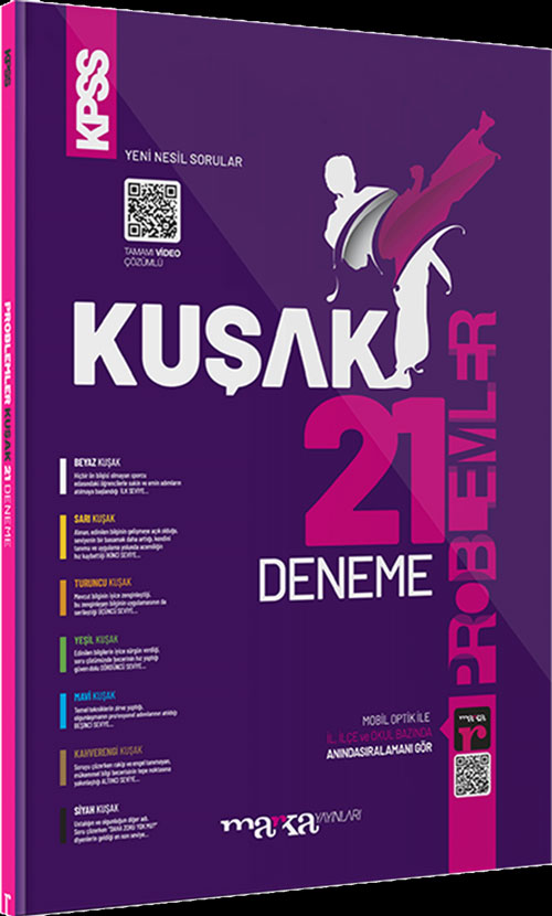 KPSS Problemler 21 Kuşak Deneme (Ciltli) KPSS Problemler 21 Kuşak Deneme (Ciltli)