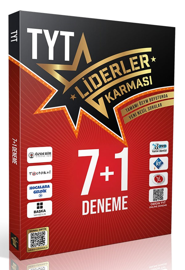 2023 Liderler Karması TYT 7+1 Deneme Seti Liderler Karması Yayınları 2023 Liderler Karması TYT 7+1 Deneme Seti Liderler Karması Yayınları