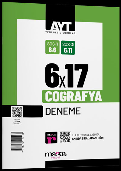 2025 AYT Coğrafya 6 Deneme Tamamı Video Çözümlü 2025 AYT Coğrafya 6 Deneme Tamamı Video Çözümlü