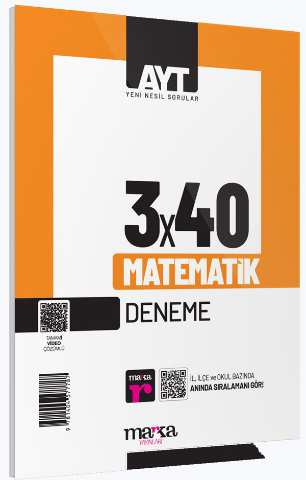 2025 AYT Matematik 3x40 Deneme 2025 AYT Matematik 3x40 Deneme