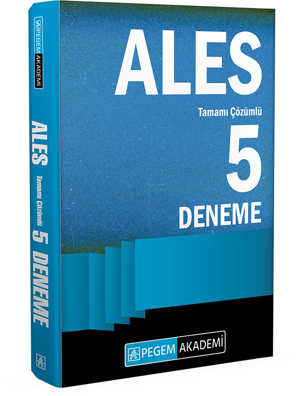 ALES Tamamı Çözümlü 5 Deneme ALES Tamamı Çözümlü 5 Deneme