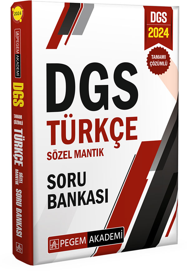 2024 Dgs Türkçe Sözel Mantık Tamamı Çözümlü Soru Bankası