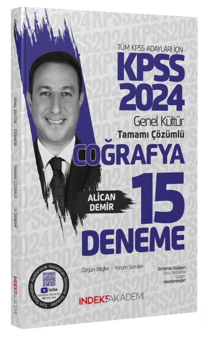 2024 KPSS Coğrafya 15 Deneme Çözümlü 2024 KPSS Coğrafya 15 Deneme Çözümlü