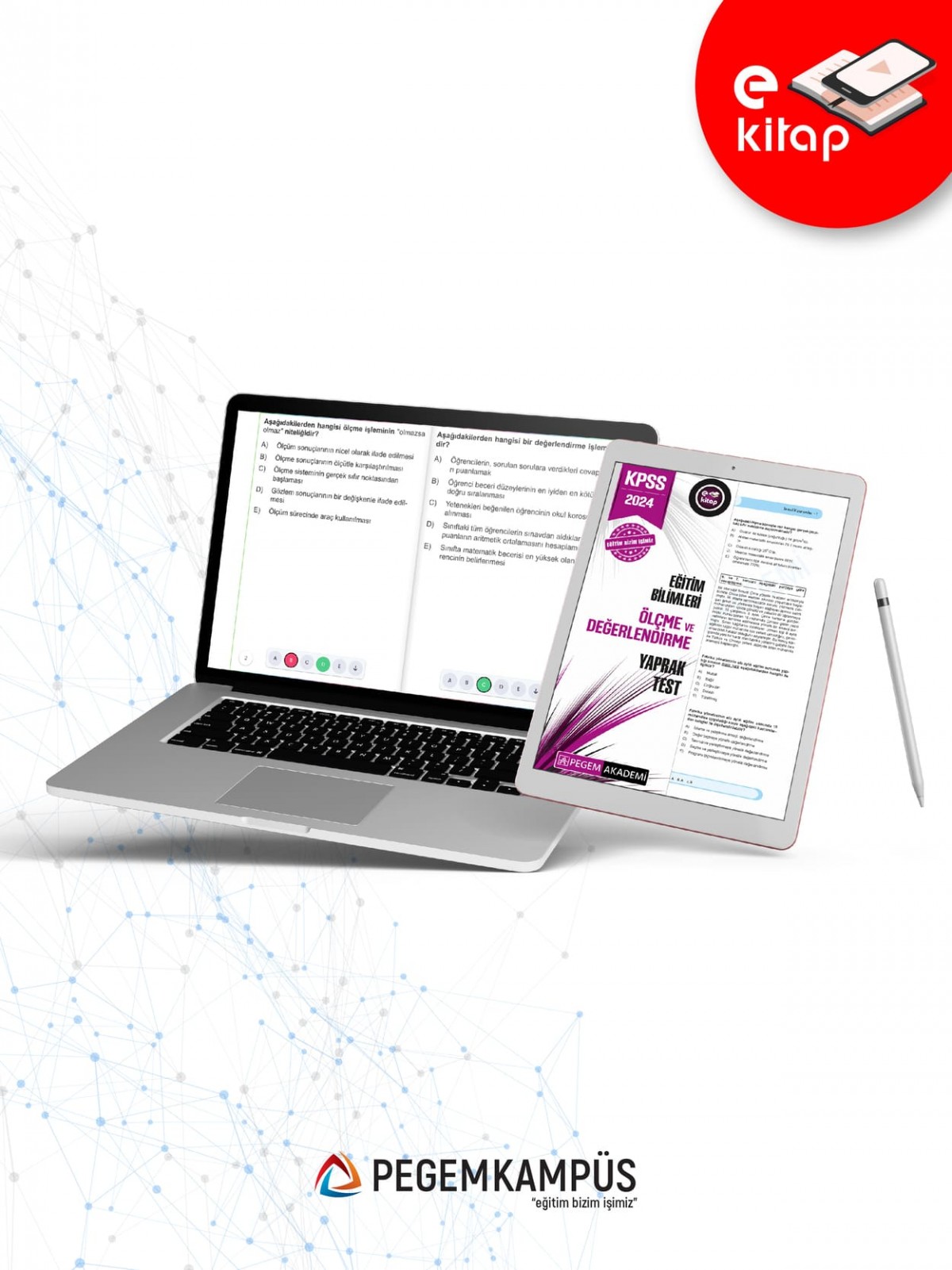 2024 KPSS Eğitim Bilimleri Ölçme ve Değerlendirme Yaprak Test E-Kitap 2024 KPSS Eğitim Bilimleri Ölçme ve Değerlendirme Yaprak Test E-Kitap