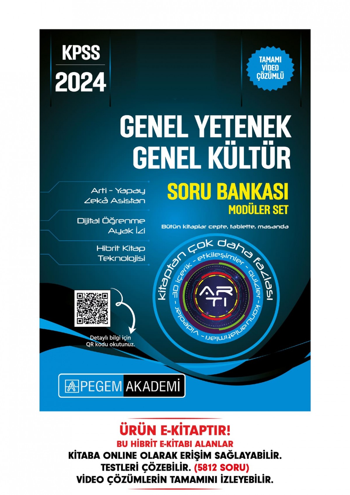 2024 KPSS Genel Yetenek Genel Kültür Lisans Soru Bankası Modüler Hibrit E-Kitap Seti 2024 KPSS Genel Yetenek Genel Kültür Lisans Soru Bankası Modüler Hibrit E-Kitap Seti