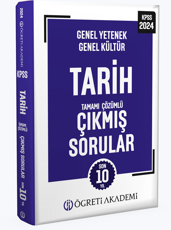 2024 KPSS Genel Yetenek Genel Kültür Tarih Tamamı Çözümlü Çıkmış Sorular( Roman Boy) 2024 KPSS Genel Yetenek Genel Kültür Tarih Tamamı Çözümlü Çıkmış Sorular( Roman Boy)