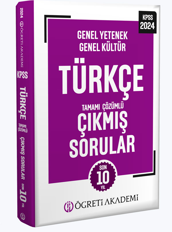 2024 KPSS Genel Yetenek Genel Kültür Türkçe Tamamı Çözümlü Çıkmış Sorular (Roman Boy) 2024 KPSS Genel Yetenek Genel Kültür Türkçe Tamamı Çözümlü Çıkmış Sorular (Roman Boy)
