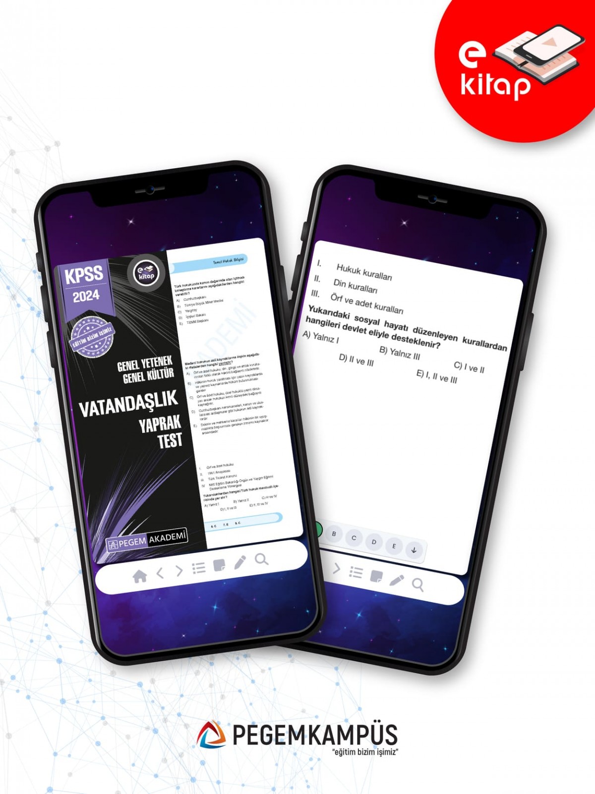 2024 KPSS Genel Yetenek Genel Kültür Vatandaşlık Yaprak Test E-Kitap 2024 KPSS Genel Yetenek Genel Kültür Vatandaşlık Yaprak Test E-Kitap