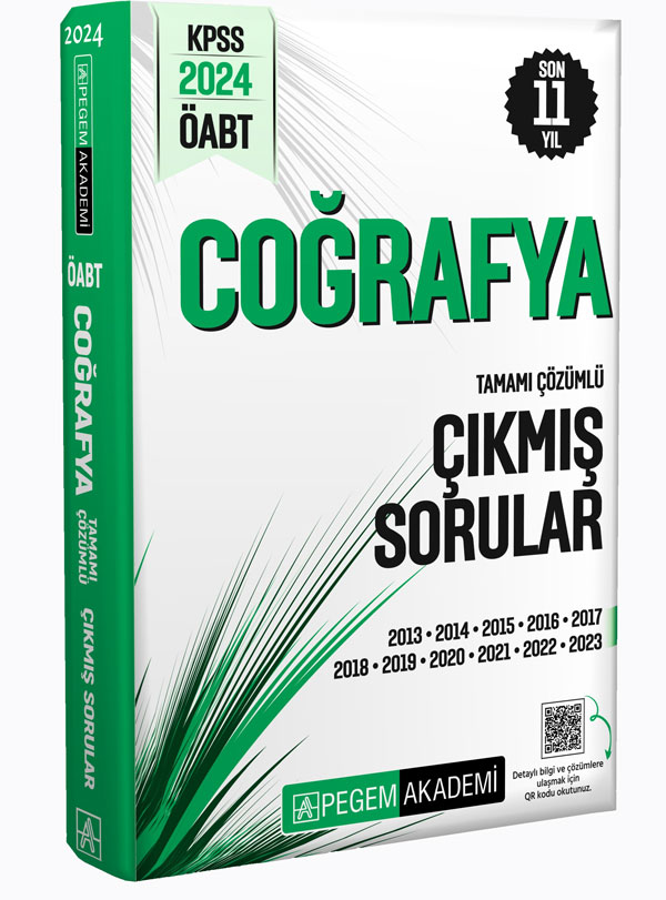 2024 KPSS ÖABT Coğrafya Tamamı Çözümlü Çıkmış Sorular 2024 KPSS ÖABT Coğrafya Tamamı Çözümlü Çıkmış Sorular