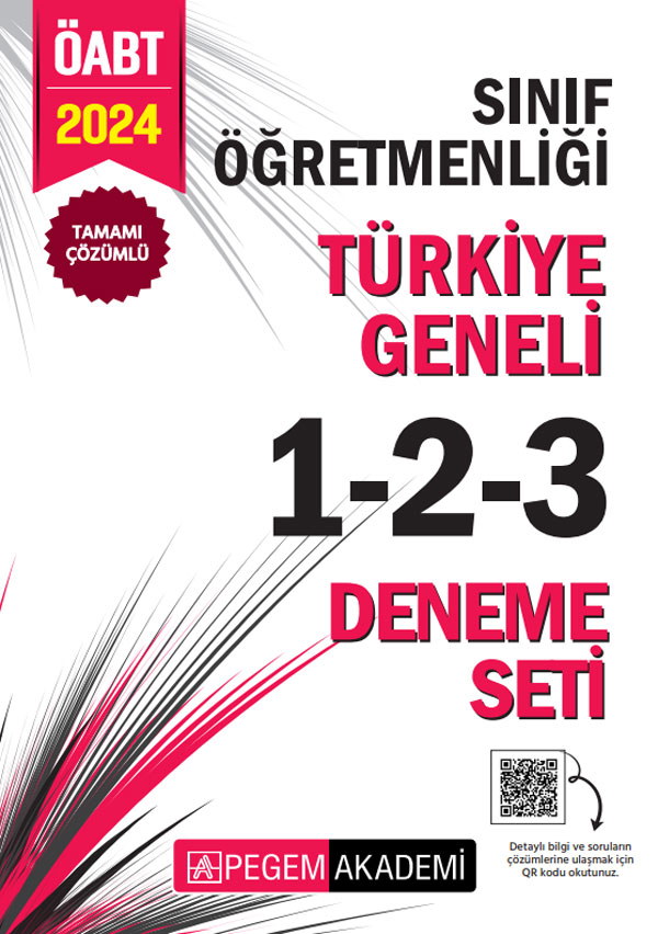 2024 KPSS ÖABT Sınıf Öğretmenliği Tamamı Çözümlü Türkiye Geneli 1-2-3 (3'lü Deneme Seti) 2024 KPSS ÖABT Sınıf Öğretmenliği Tamamı Çözümlü Türkiye Geneli 1-2-3 (3'lü Deneme Seti)