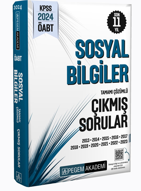 2024 KPSS ÖABT Sosyal Bilgiler Öğretmenliği Tamamı Çözümlü Çıkmış Sorular