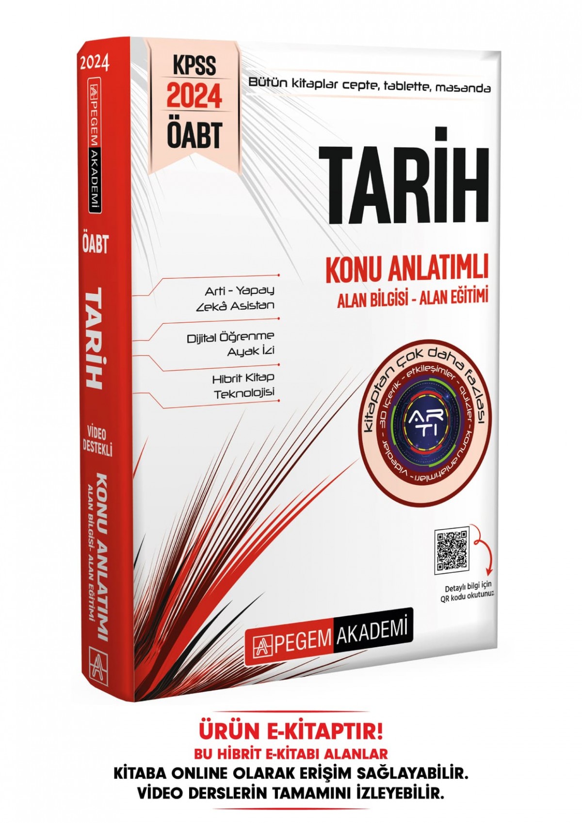 2024 KPSS ÖABT Tarih Öğretmenliği Konu Anlatımlı Hibrit E-Kitap