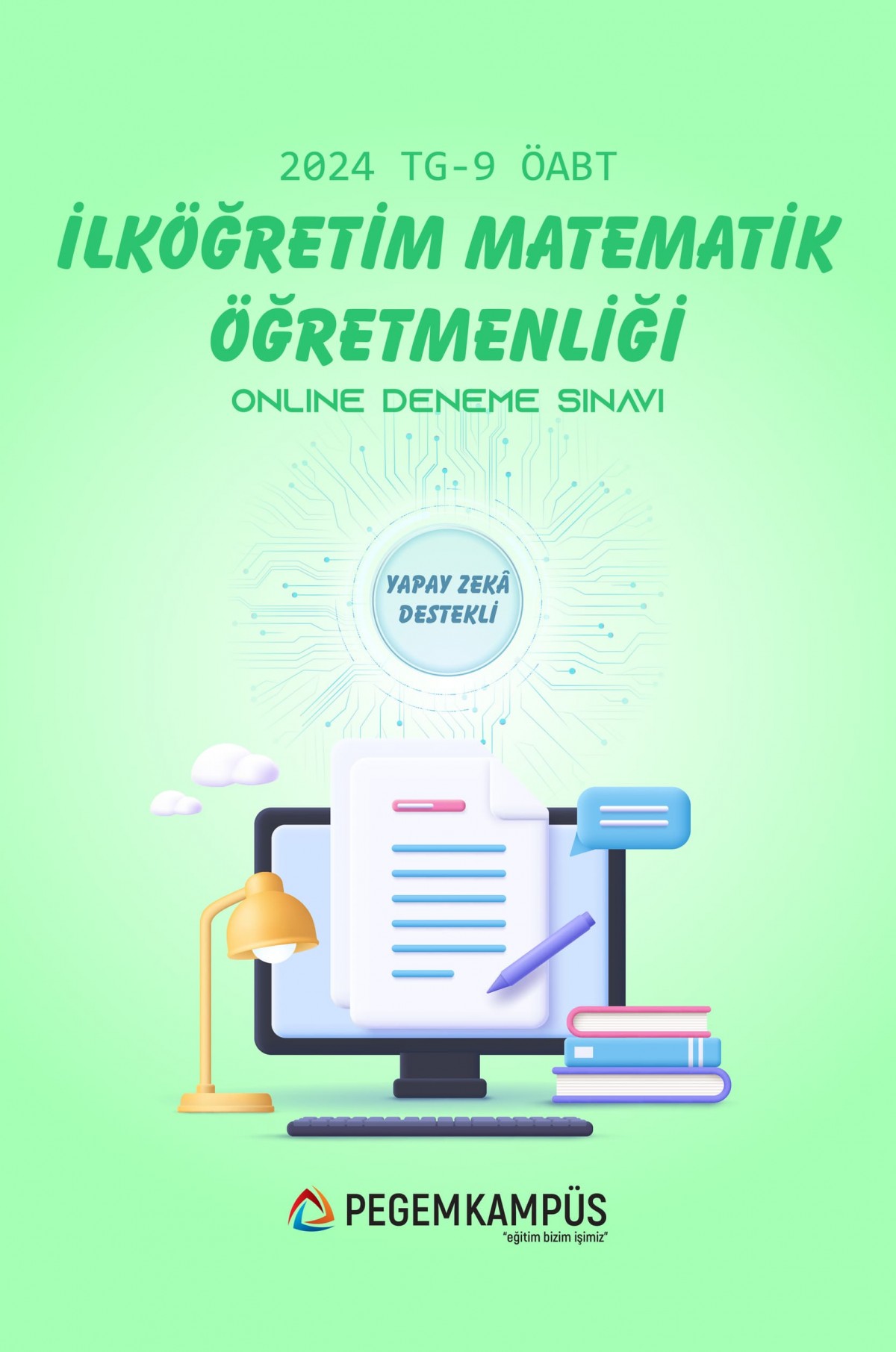 2024 TG-9 ÖABT İlköğretim Matematik Öğretmenliği Online Deneme Sınavı