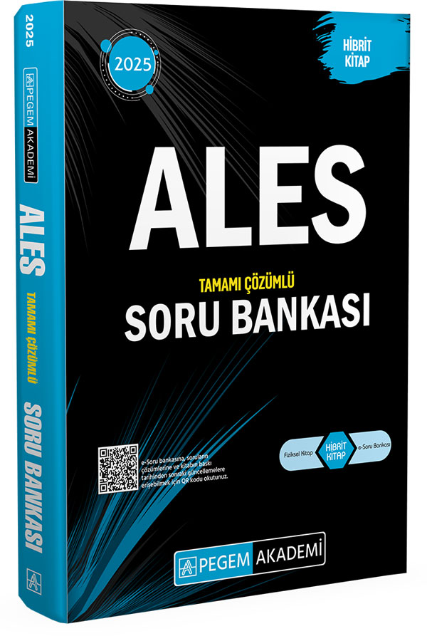 2025 ALES Tamamı Çözümlü Soru Bankası 2025 ALES Tamamı Çözümlü Soru Bankası
