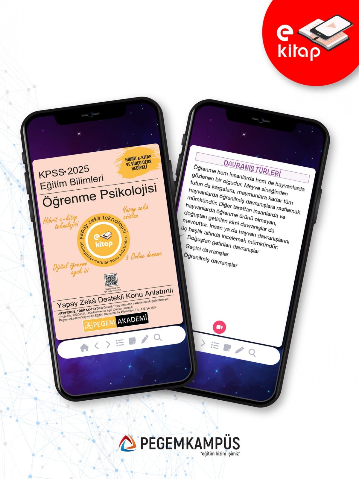 2025 KPSS Eğitim Bilimleri Öğrenme Psikolojisi Konu Anlatımlı E-Kitap