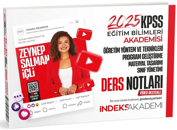 2025 KPSS Eğitim Bilimleri Öğretim Yöntem ve Teknikleri, Program Geliştirme Video Ders Notları 2025 KPSS Eğitim Bilimleri Öğretim Yöntem ve Teknikleri, Program Geliştirme Video Ders Notları