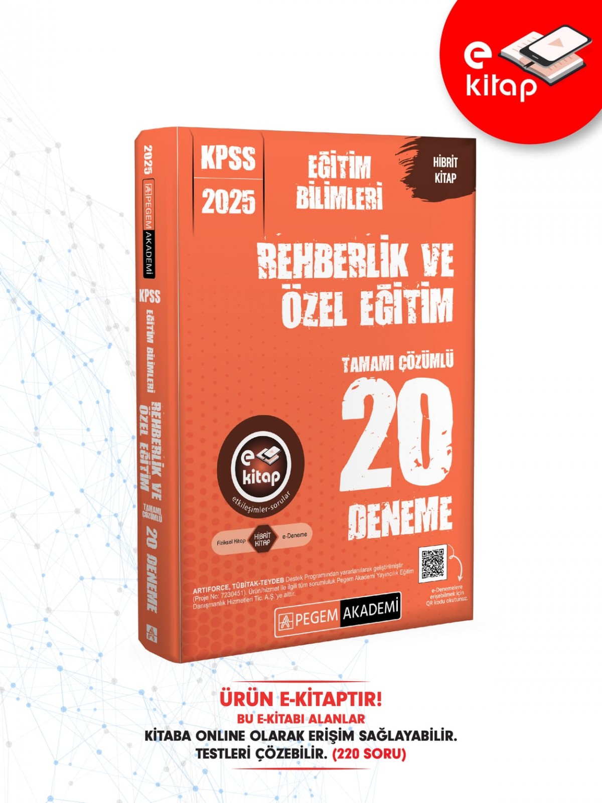 2025 KPSS Eğitim Bilimleri Rehberlik ve Özel Eğitim 20 E-Deneme