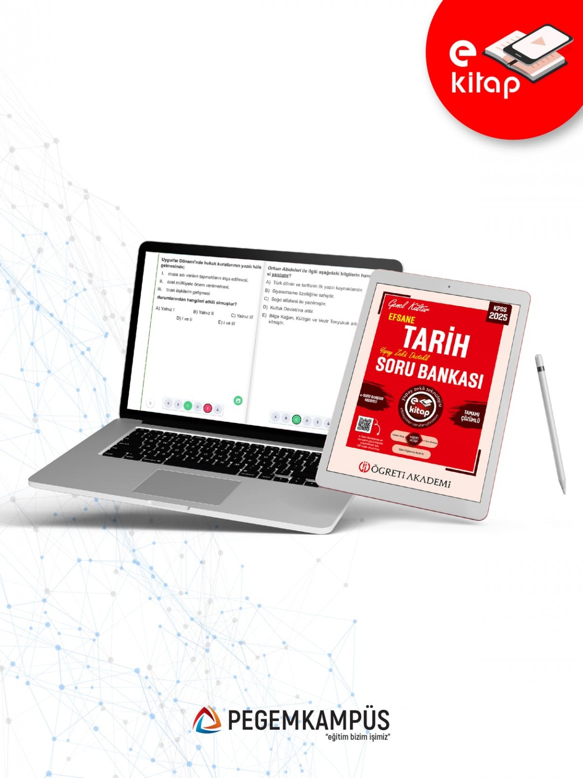 2025 KPSS Genel Kültür Efsane Tarih Tamamı Çözümlü E-Soru Bankası