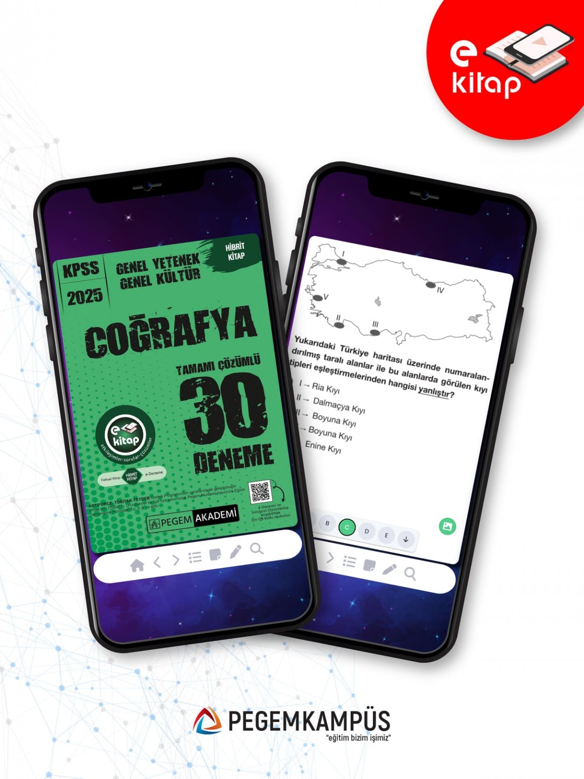 2025 KPSS Genel Yetenek Genel Kültür Coğrafya 30 E-Deneme 2025 KPSS Genel Yetenek Genel Kültür Coğrafya 30 E-Deneme