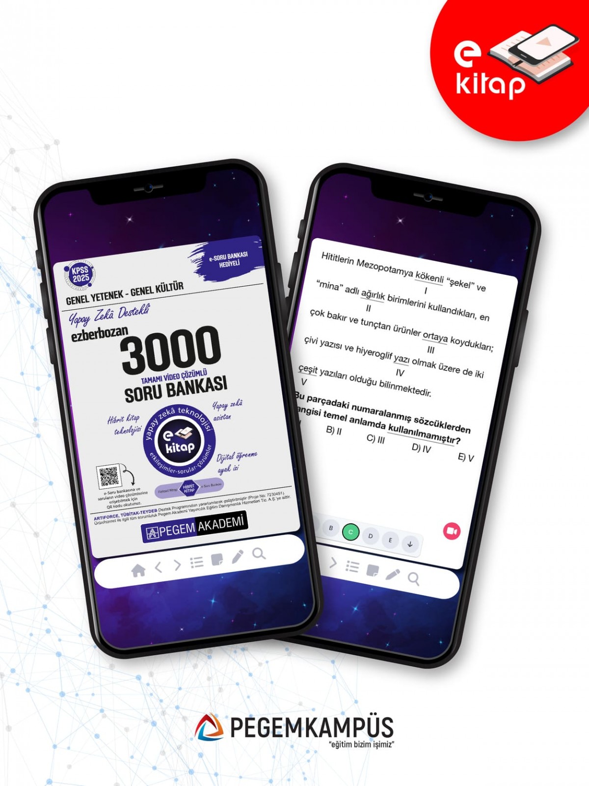 2025 KPSS Genel Yetenek Genel Kültür Ezberbozan 3000 E-Soru Bankası 2025 KPSS Genel Yetenek Genel Kültür Ezberbozan 3000 E-Soru Bankası