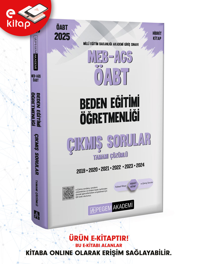 2025 MEB-AGS ÖABT Beden Eğitimi Öğretmenliği Tamamı Çözümlü E-Çıkmış Sorular