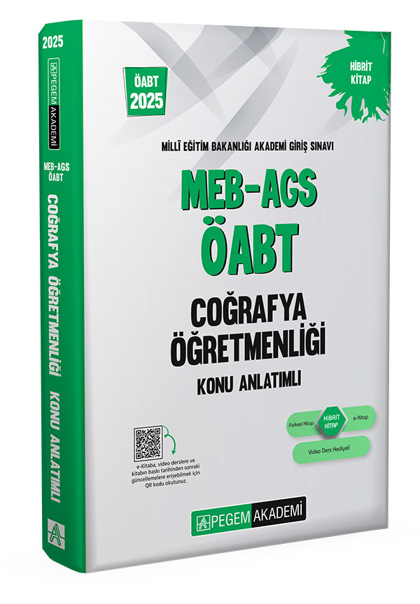 2025 MEB-AGS-ÖABT Coğrafya Öğretmenliği Konu Anlatımlı 2025 MEB-AGS-ÖABT Coğrafya Öğretmenliği Konu Anlatımlı