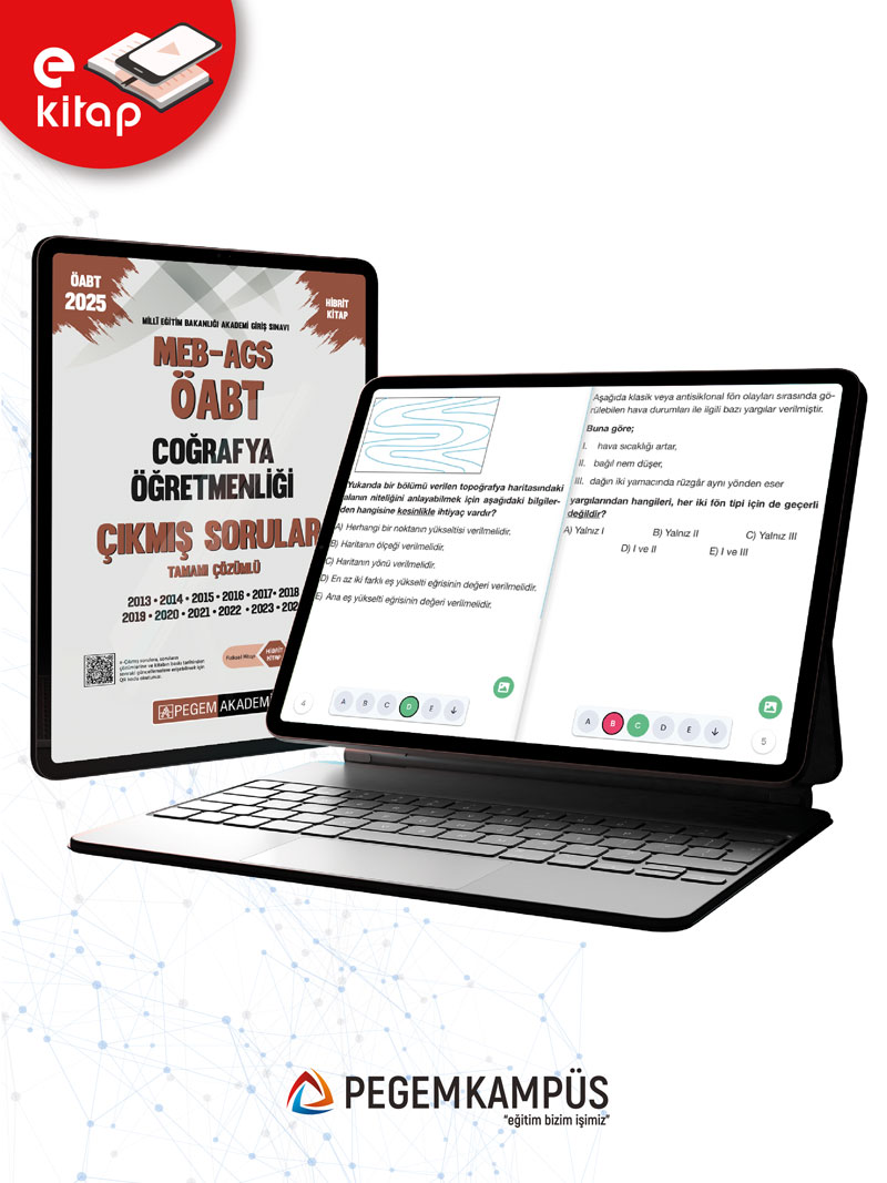 2025 MEB-AGS ÖABT Coğrafya Öğretmenliği Tamamı Çözümlü E-Çıkmış Sorular