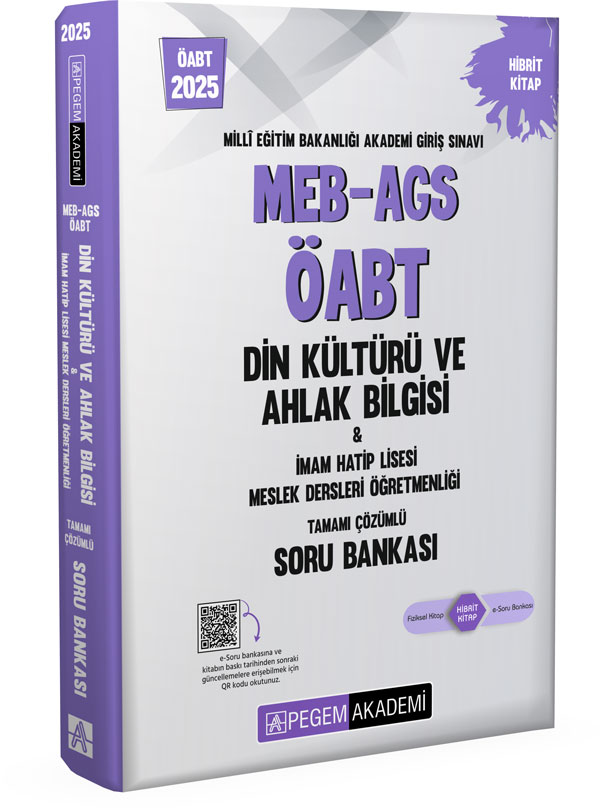 2025 MEB-AGS-ÖABT Din Kültürü ve Ahlak Bilgisi-İmam Hatip Lisesi Tam. Çöz. Soru Bankası 2025 MEB-AGS-ÖABT Din Kültürü ve Ahlak Bilgisi-İmam Hatip Lisesi Tam. Çöz. Soru Bankası