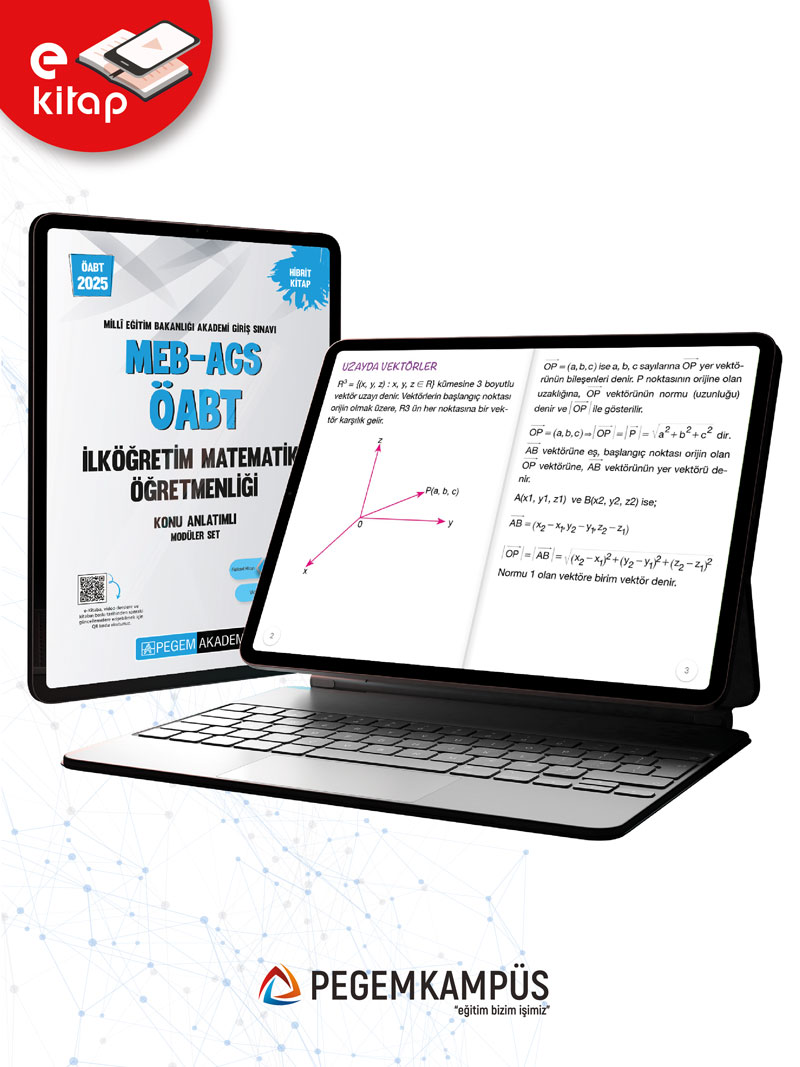 2025 MEB-AGS ÖABT İlköğretim Matematik Öğretmenliği Konu Anlatımlı E-Kitap Seti 2025 MEB-AGS ÖABT İlköğretim Matematik Öğretmenliği Konu Anlatımlı E-Kitap Seti