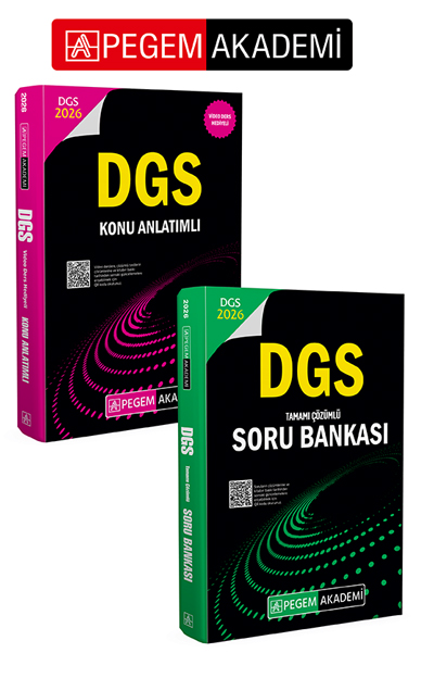 2026 DGS Konu Anlatımlı + 2026 DGS Tamamı Çözümlü Soru Bankası Seti (2.Kitap) 2026 DGS Konu Anlatımlı + 2026 DGS Tamamı Çözümlü Soru Bankası Seti (2.Kitap)