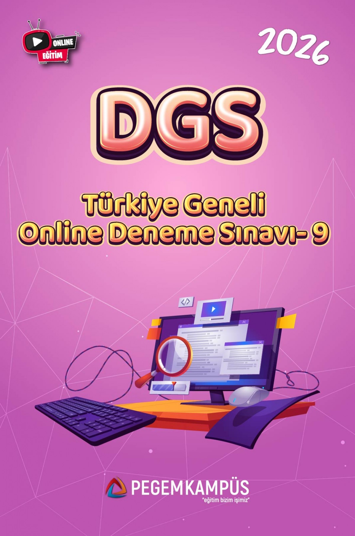 2026 DGS Türkiye Geneli Online Deneme Sınavı-9