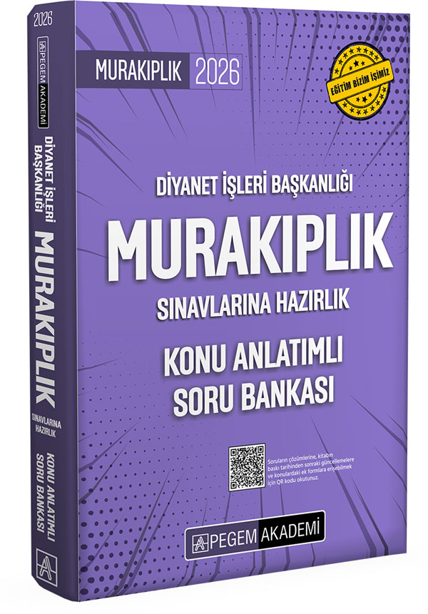 2026 Diyanet İşleri Başkanlığı Murakıplık Sınavlarına Hazırlık Konu Anlatımlı Soru Bankası 2026 Diyanet İşleri Başkanlığı Murakıplık Sınavlarına Hazırlık Konu Anlatımlı Soru Bankası