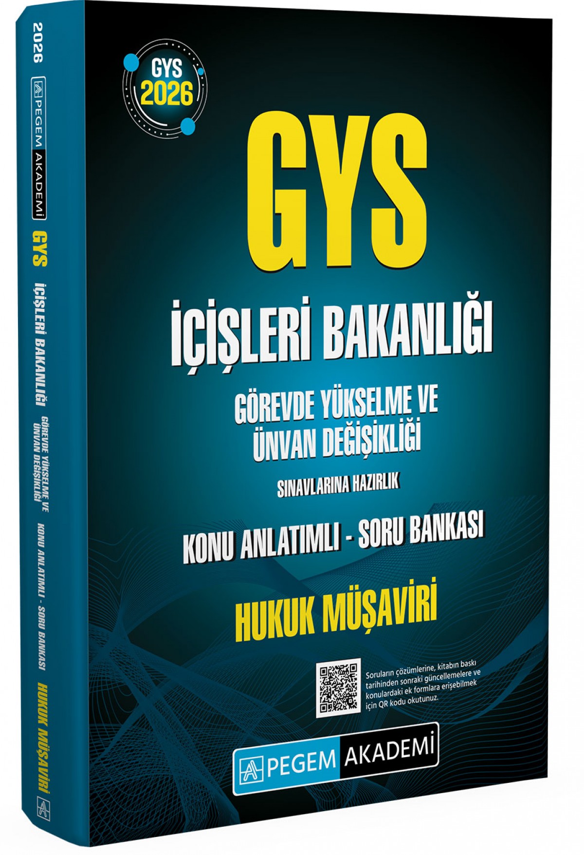 2026 GYS İçişleri Bakanlığı Görevde Yükselme Sınavlarına Hazırlık Konu Anlatımlı Soru Bankası HUKUK MÜŞAVİRİ