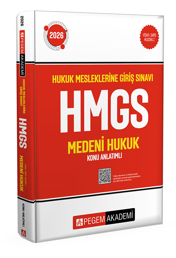2026 Hukuk Mesleklerine Giriş Sınavı HMGS Medeni Hukuku Konu Anlatımlı
