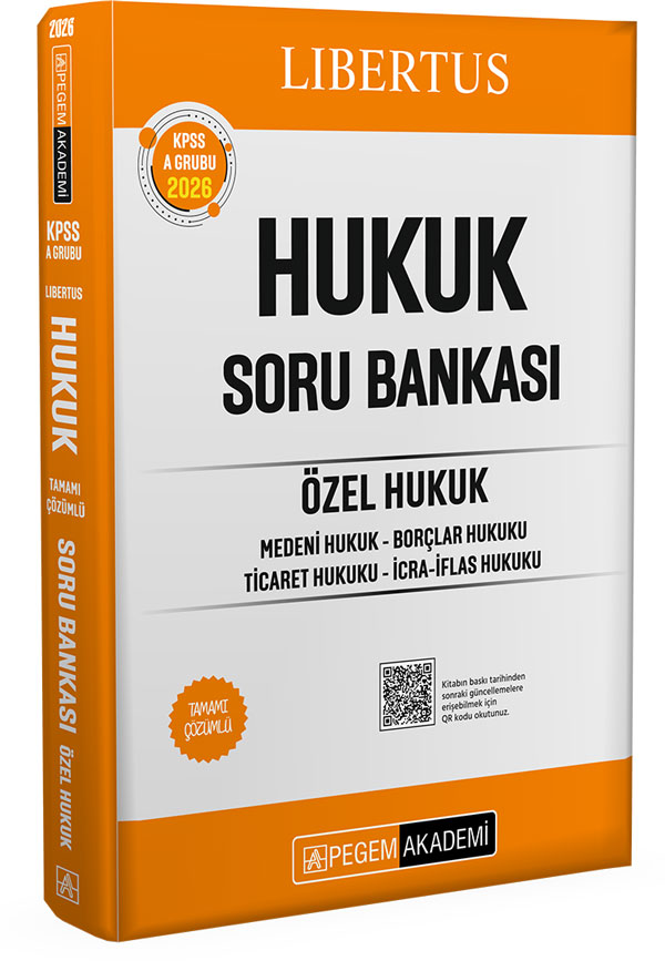 2026 KPSS A Grubu Hukuk Tamamı Çözümlü Soru Bankası-Özel Hukuk