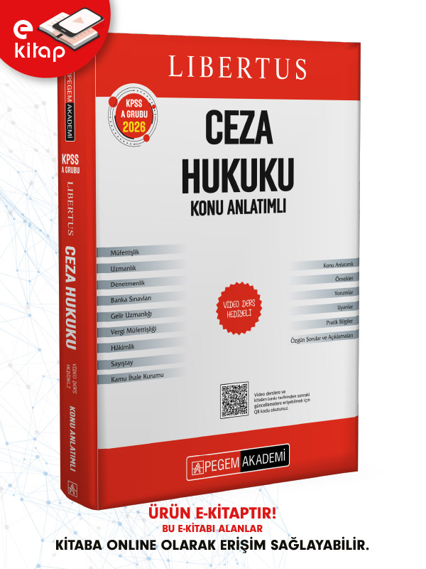 2026 KPSS A Grubu Libertus Ceza Hukuku Konu Anlatımlı E-Kitap