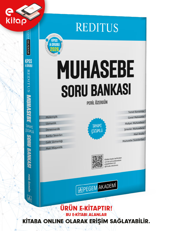 2026 KPSS A Grubu Reditus Muhasebe Tamamı Çözümlü E-Soru Bankası 2026 KPSS A Grubu Reditus Muhasebe Tamamı Çözümlü E-Soru Bankası