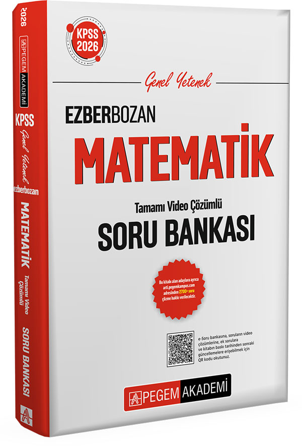2026 KPSS Genel Yetenek Genel Kültür Ezberbozan Matematik Tamamı Video Çözümlü Soru Bankası 2026 KPSS Genel Yetenek Genel Kültür Ezberbozan Matematik Tamamı Video Çözümlü Soru Bankası