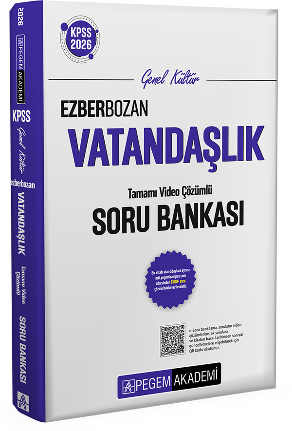 2026 KPSS Genel Yetenek Genel Kültür Ezberbozan Vatandaşlık Tamamı Video Çözümlü Soru Bankası 2026 KPSS Genel Yetenek Genel Kültür Ezberbozan Vatandaşlık Tamamı Video Çözümlü Soru Bankası