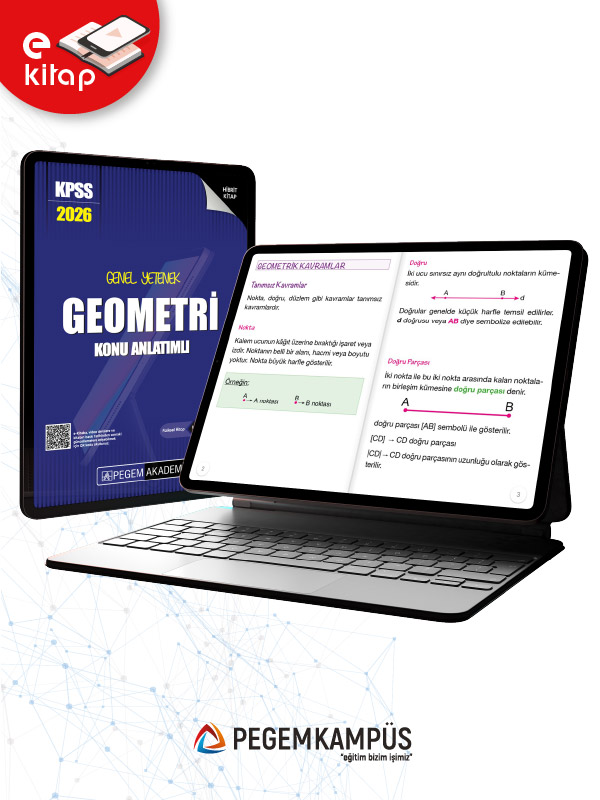 2026 KPSS Genel Yetenek Genel Kültür Geometri Konu Anlatımlı E-Kitap
