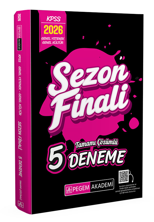 2026 KPSS Lisans Genel Yetenek Genel Kültür Sezon Finali Tamamı Çözümlü 5 Deneme 2026 KPSS Lisans Genel Yetenek Genel Kültür Sezon Finali Tamamı Çözümlü 5 Deneme