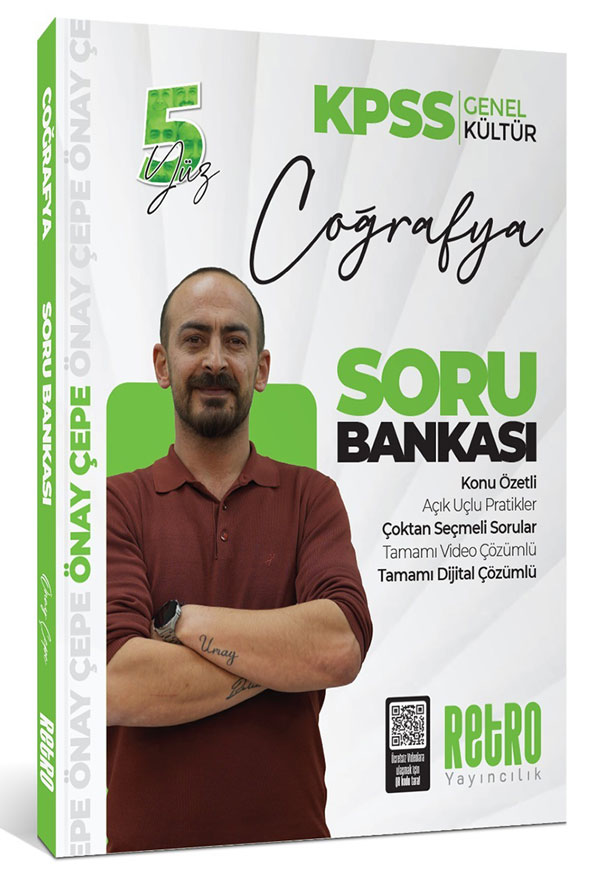 2026 KPSS Önay Çepe Coğrafya Soru Bankası Retro Yayıncılık 2026 KPSS Önay Çepe Coğrafya Soru Bankası Retro Yayıncılık
